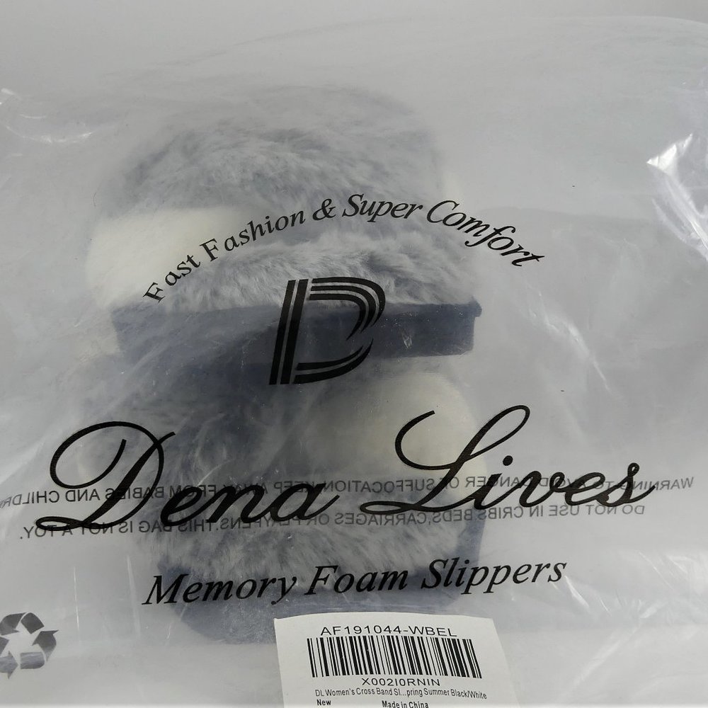 Ladies Memory Foam Slippers